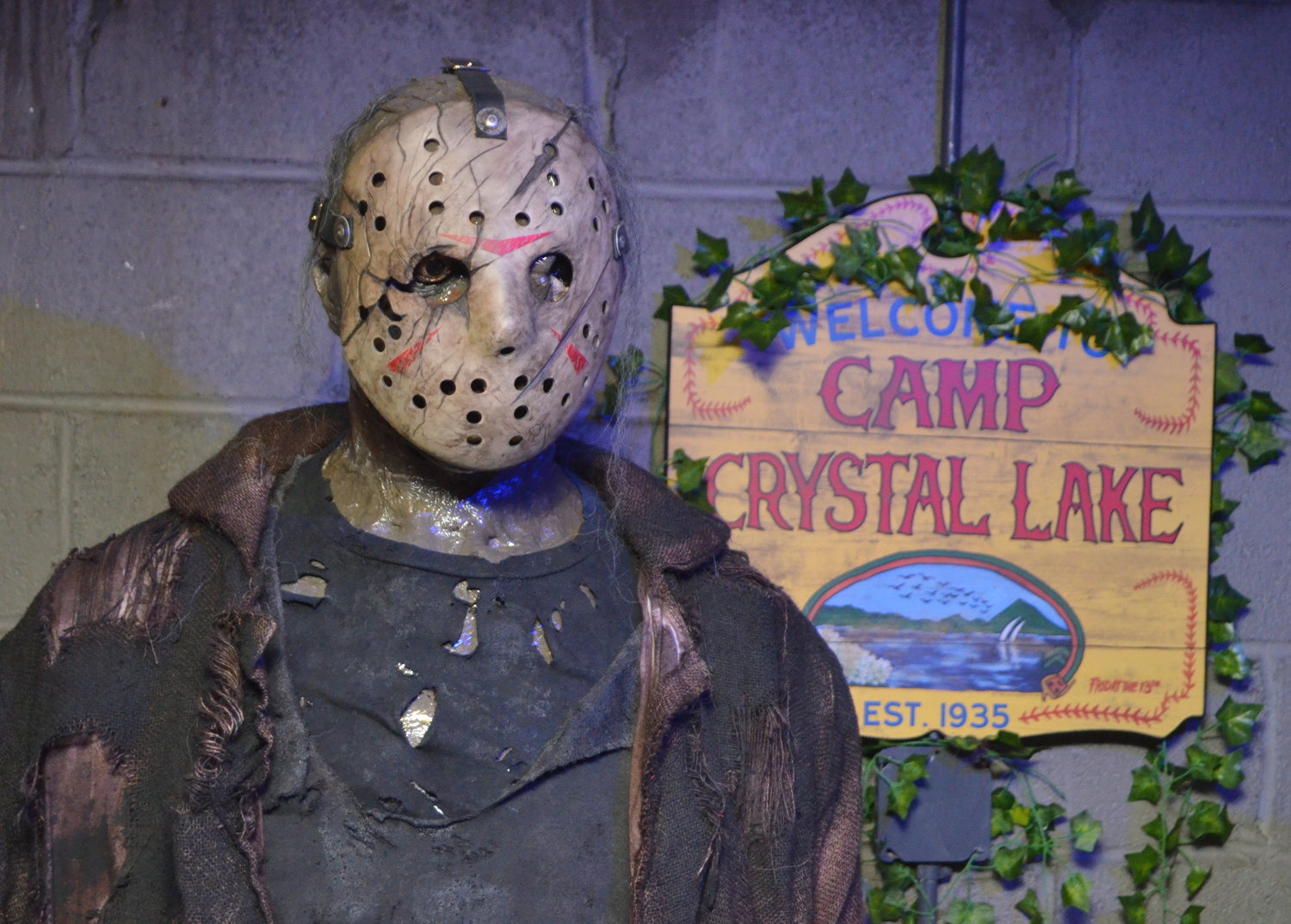 Welcome to Camp Crystal Lake? More like, welcome to the Long Island Monster Gallery. The Halloween-themed art gallery, owned by Jason Kloos, of Merrick, featuring over 30 life-size horror sculptures, opened for the season on Oct. 1.