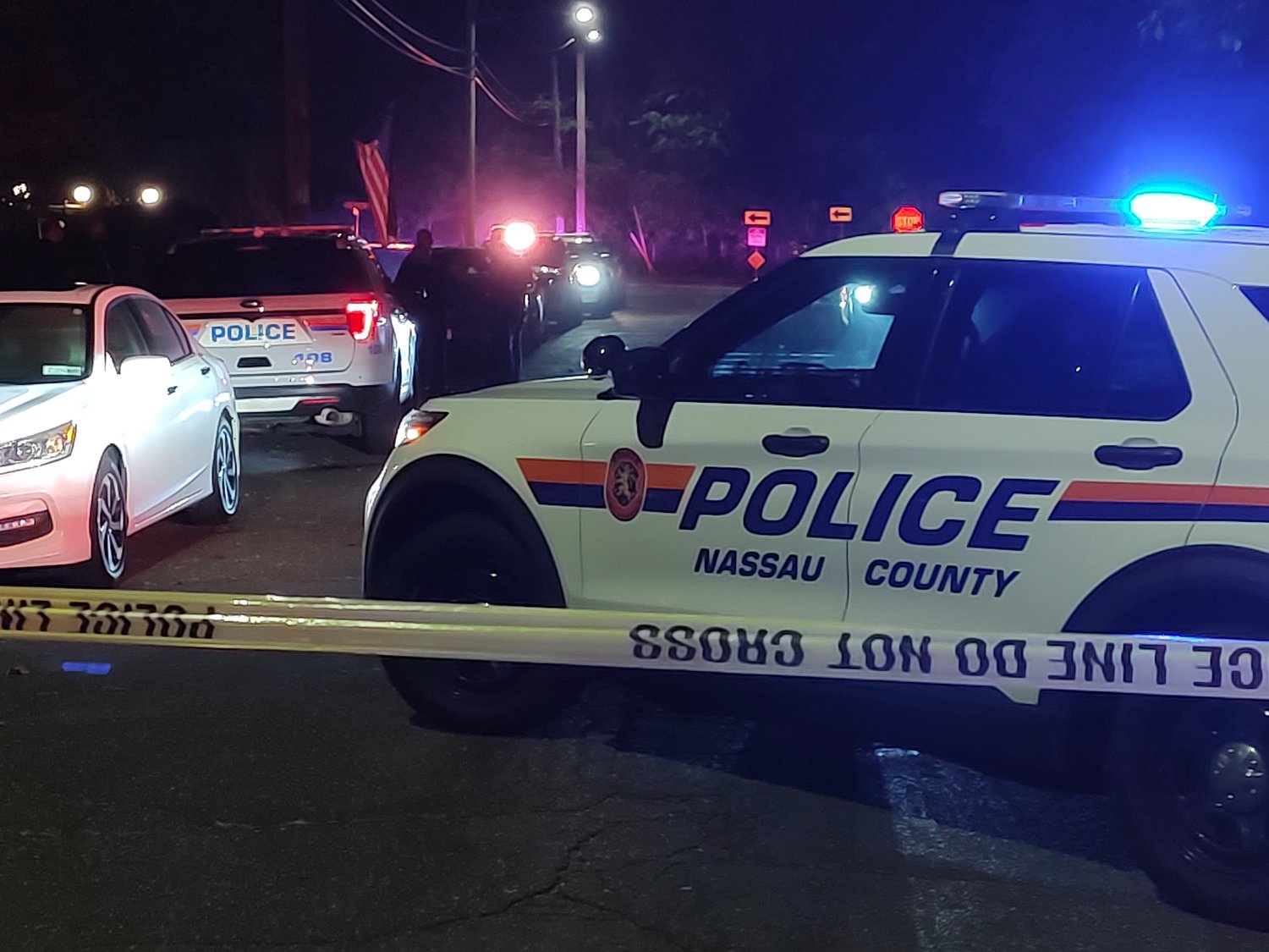 Police report that a murder occurred last night in North Bellmore. A 42-year-old female victim was found stabbed to death at a home on S. Bismark Avenue.