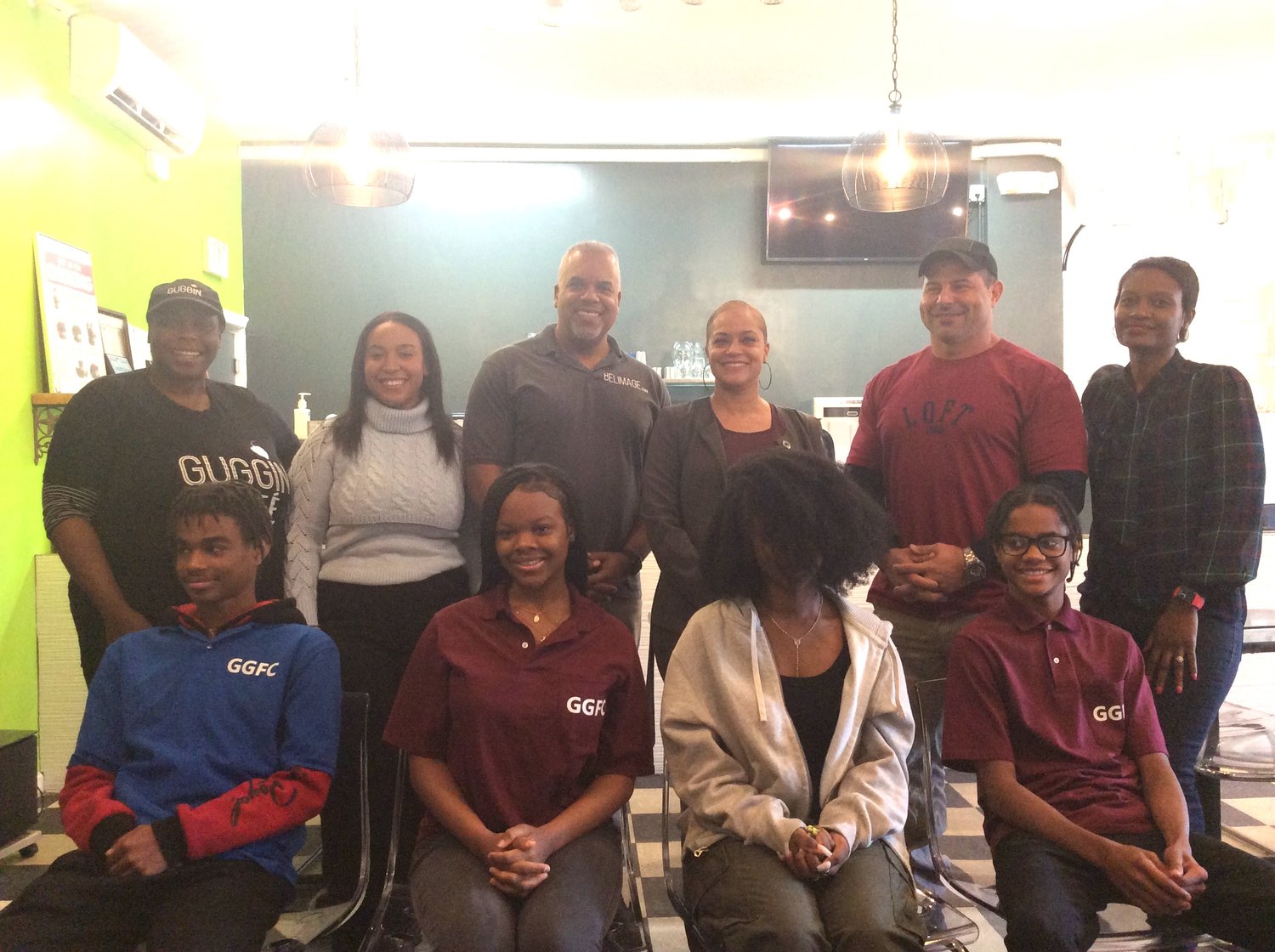 Students were awarded citations by Assemblywoman Michaelle Solages for their completion of the Student Ambassadors Program and were treated to lunch at the Guggin Café and Grill in Elmont.