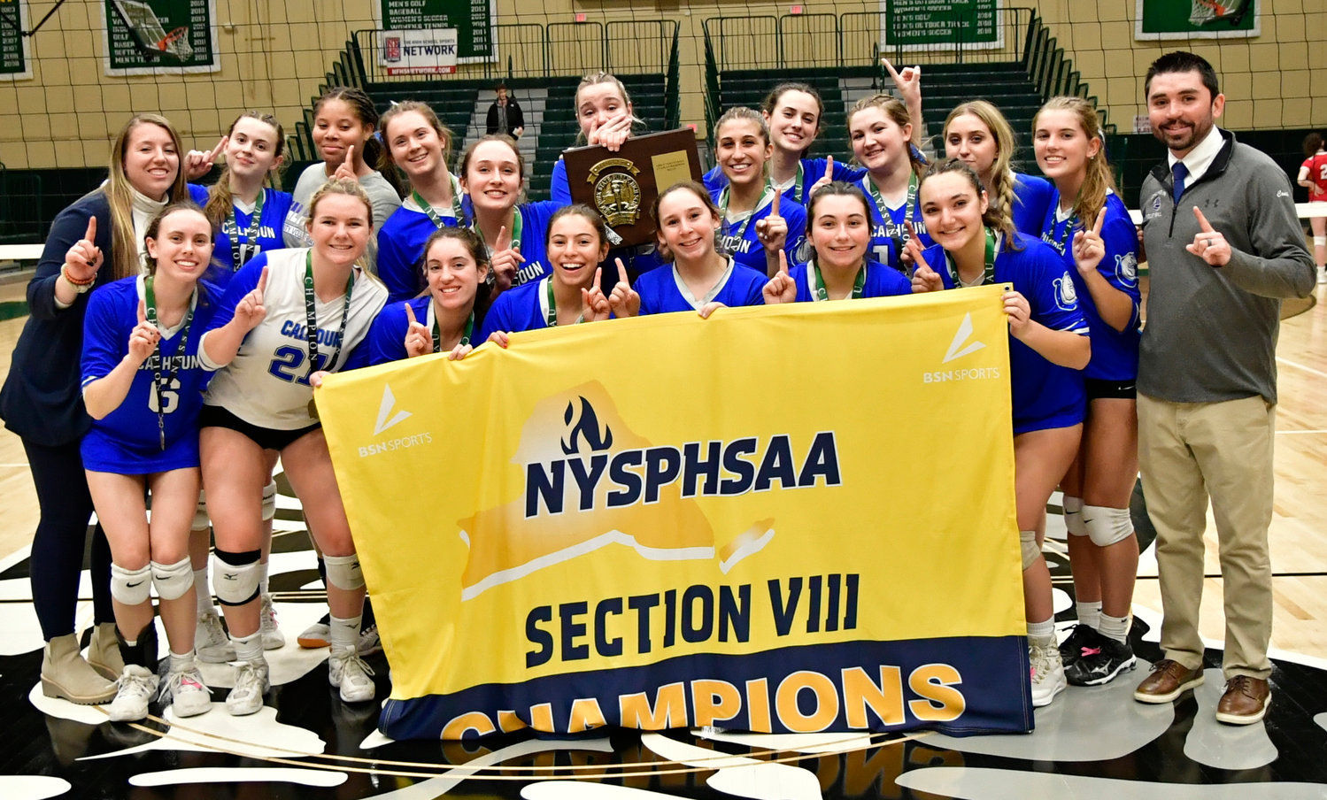 The Colts made history Nov. 9 by capturing their first-ever Nassau County girls’ volleyball championship, topping South Side in four sets.
