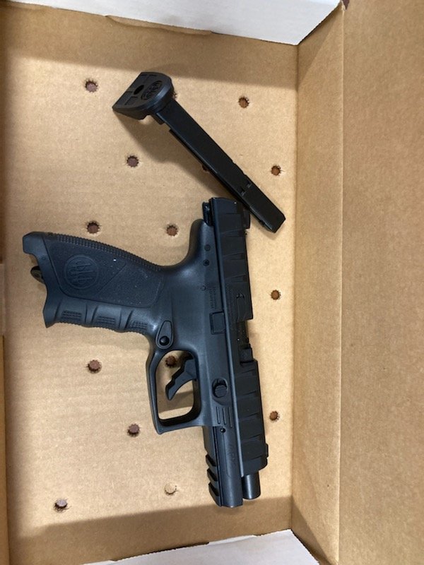 Bronx resident Rahson Dickerson was allegedly found with two guns and an imitation firearm in Woodmere on Nov. 16.