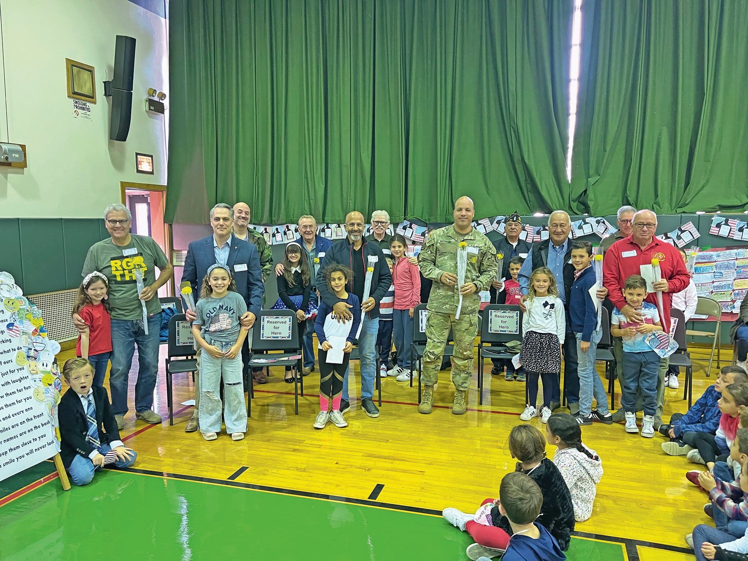 Waverly Park Elementary School students honored their family members who served in the US Armed Forces by bring them to school as part “Bring a Veteran to School Day.”