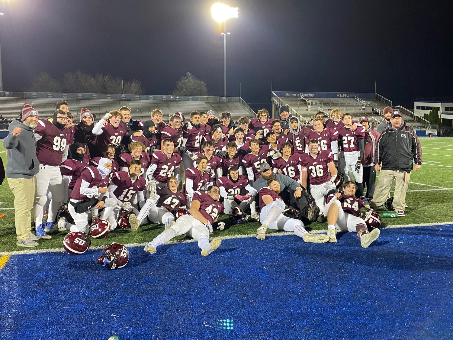 North Shore defeated West Hempstead, 20-6, in Friday's Nassau Conference IV football championship game.