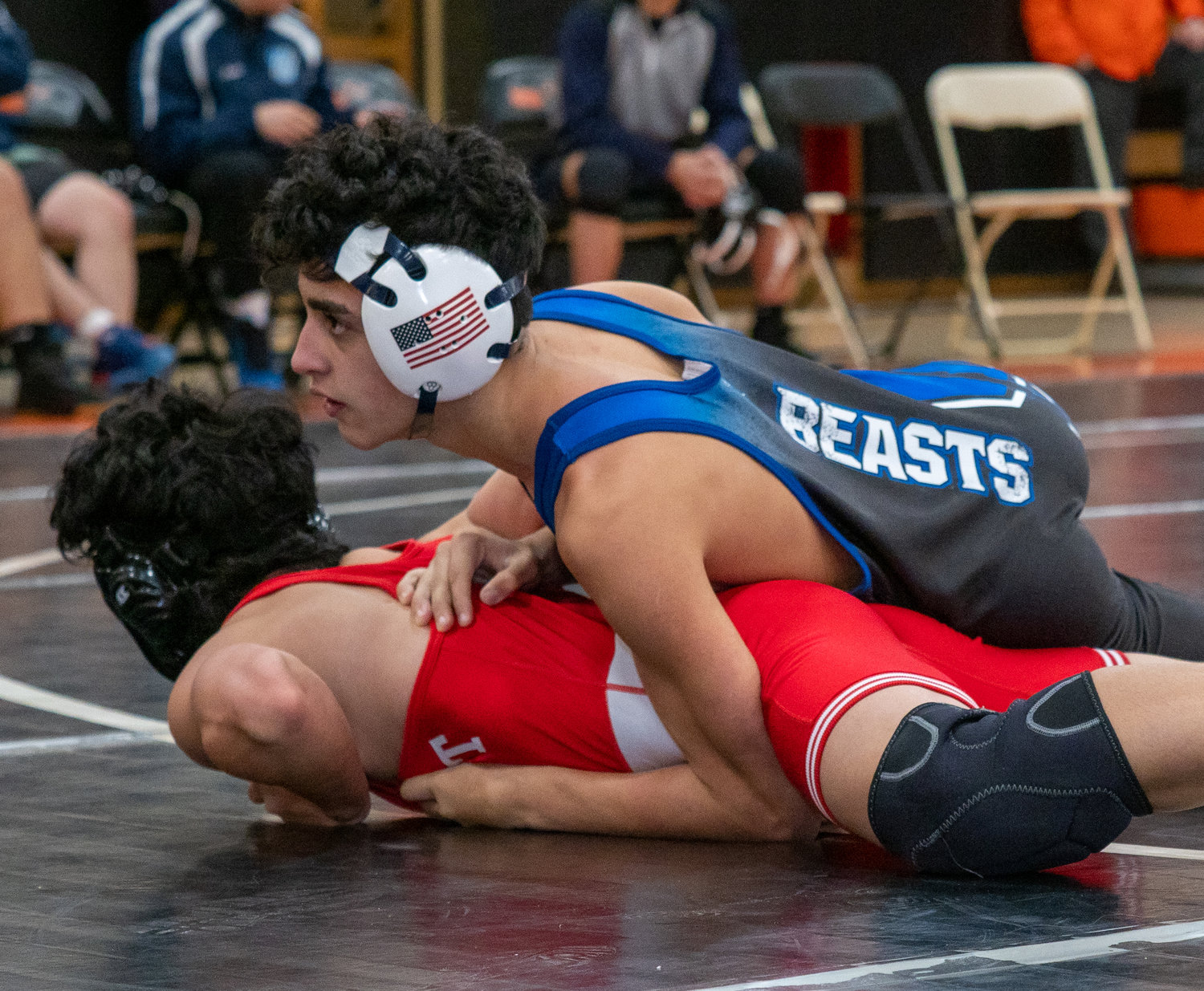 Joshua Aviles, top, a sophomore at Carey, is looking to make a deep run after winning two matches at the county tournament last season.
