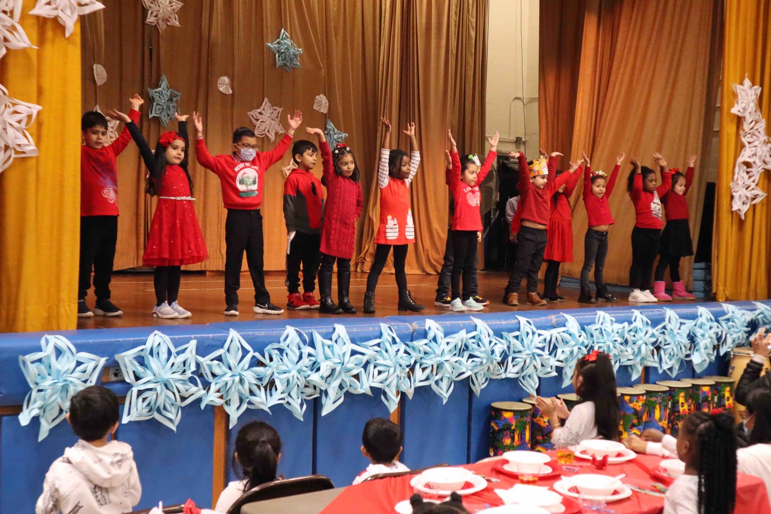 Forest Road Elementary School students took to the stage to perform for loved ones during the annual Winter Wonderland.