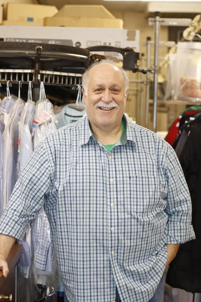 Allen Schwartz has been running Laurel Cleaners, alongside his wife, Lisa, since the 1980s.