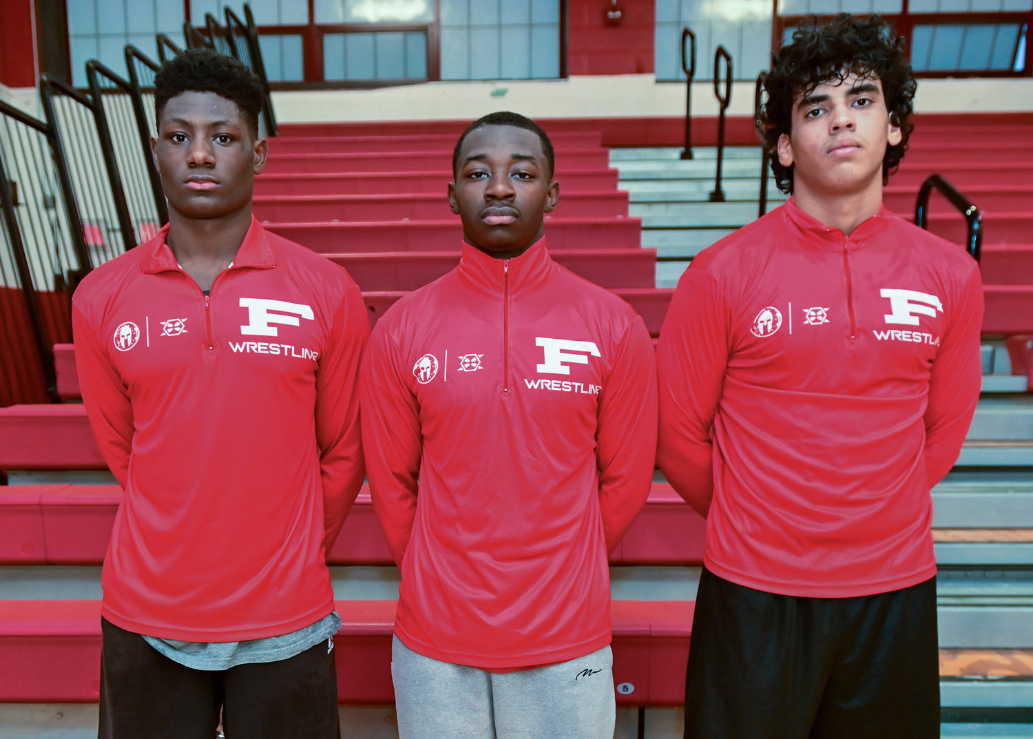 Captains, from left, Christian Greene, Amir Levi and Juan Ramos lead the Red Devils into the most important part of the season.