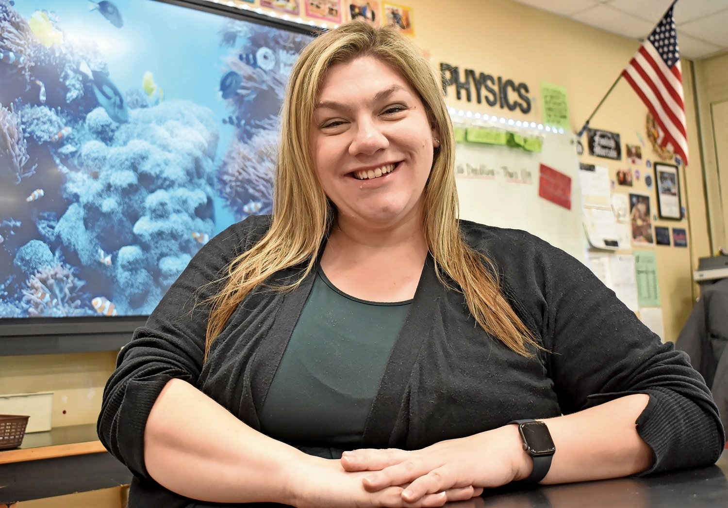 Wantagh High School physics teacher Samantha Gordon was accepted into the New York state master teacher program, which will offer her new opportunities for professional development.