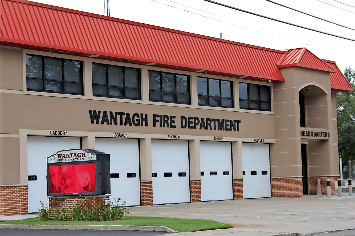 A fire medic for the Wantagh Fire Department claims she was sexually assaulted at a birthday party at the firehouse last year.