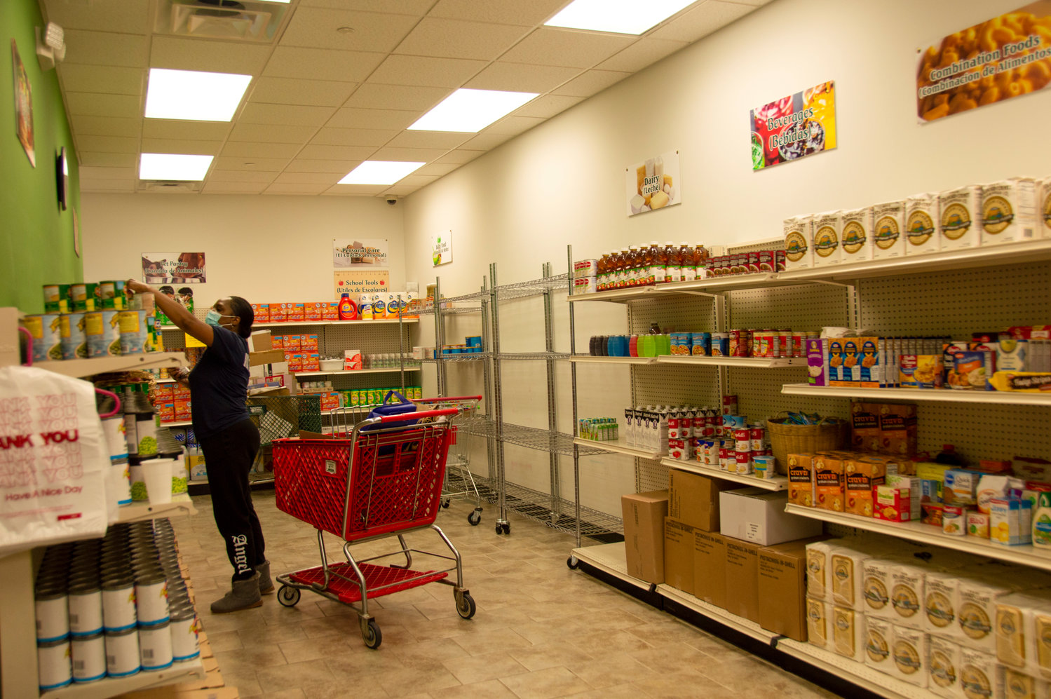 Long Island Cares’ Freeport location struggles to keep up with increasing demand for food assistance amid rising inflation and fluctuating employment.
