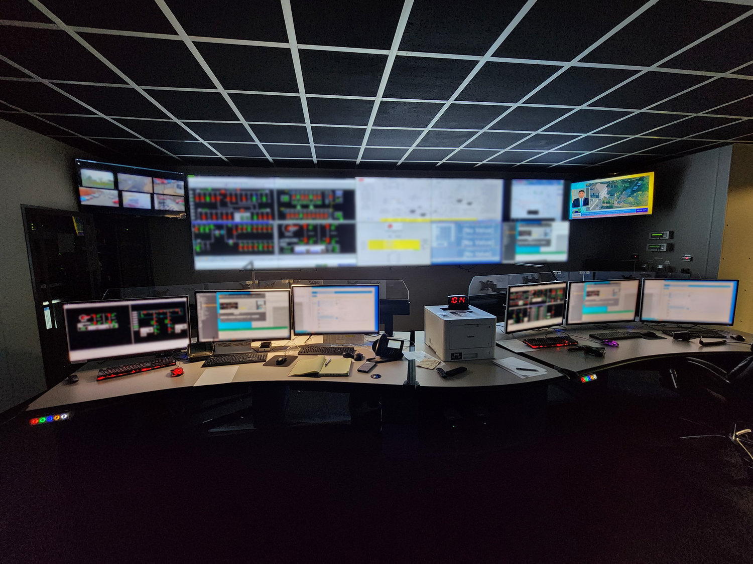 The nerve center of the village’s power grid has upgraded its control room, featuring a matrix system and video wall for improved monitoring and management for quicker response times.