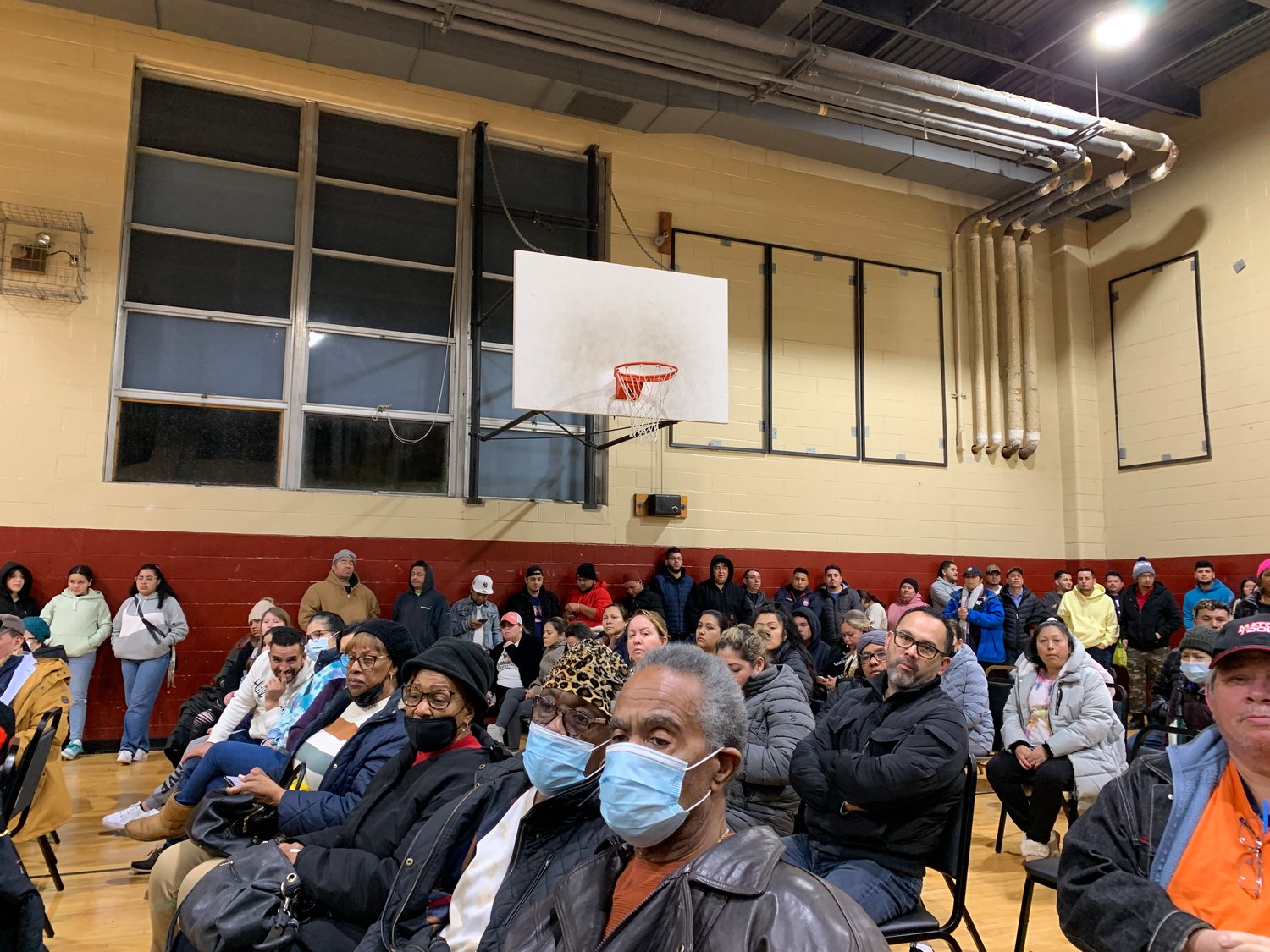 A strong contingent of community members attended a Jan. 25 meeting to discuss the Five Towns Community Center’s lease with Nassau County.