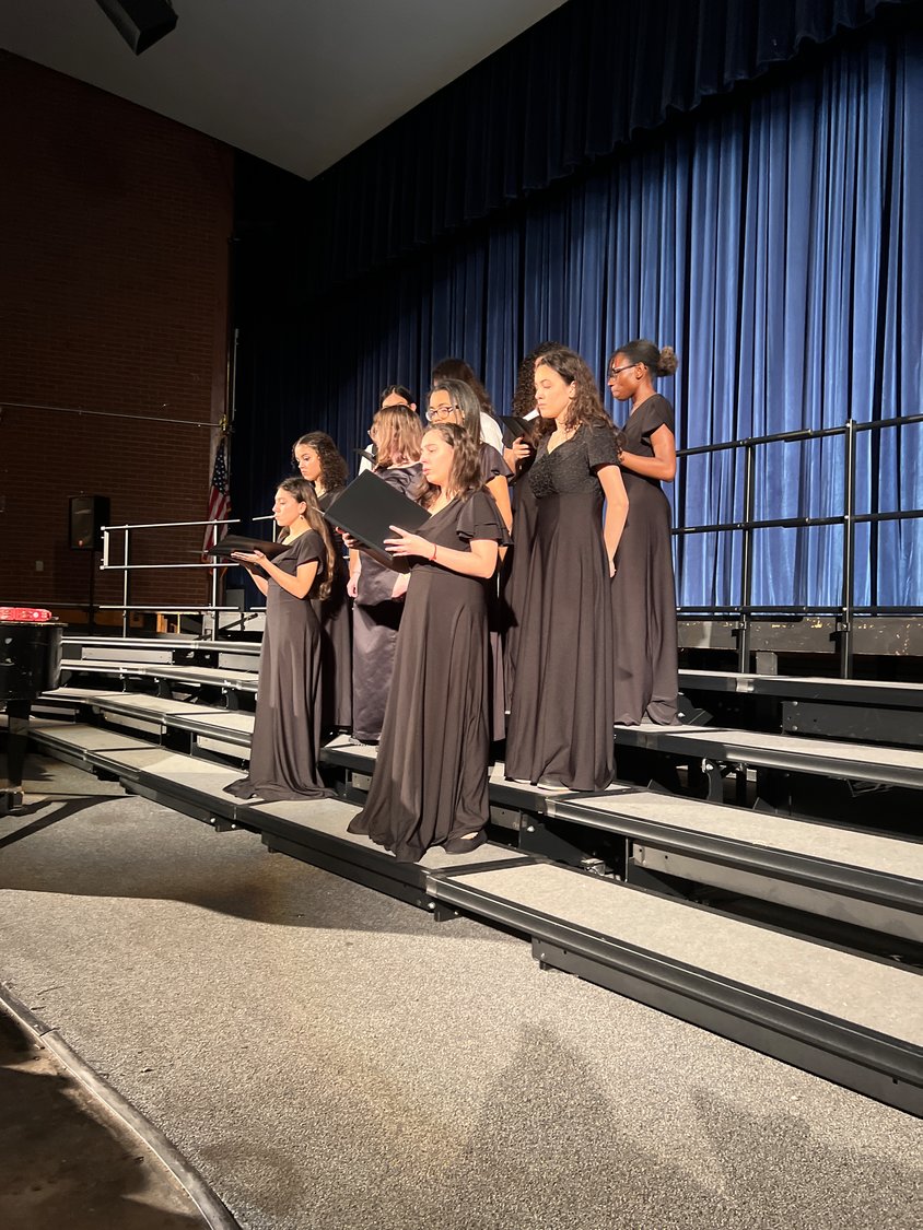 Guests enjoyed musical performances like “Lift Every Voice and Sing” and “Will the Circle be Unbroken” by the Baldwin High School Chamber Singers