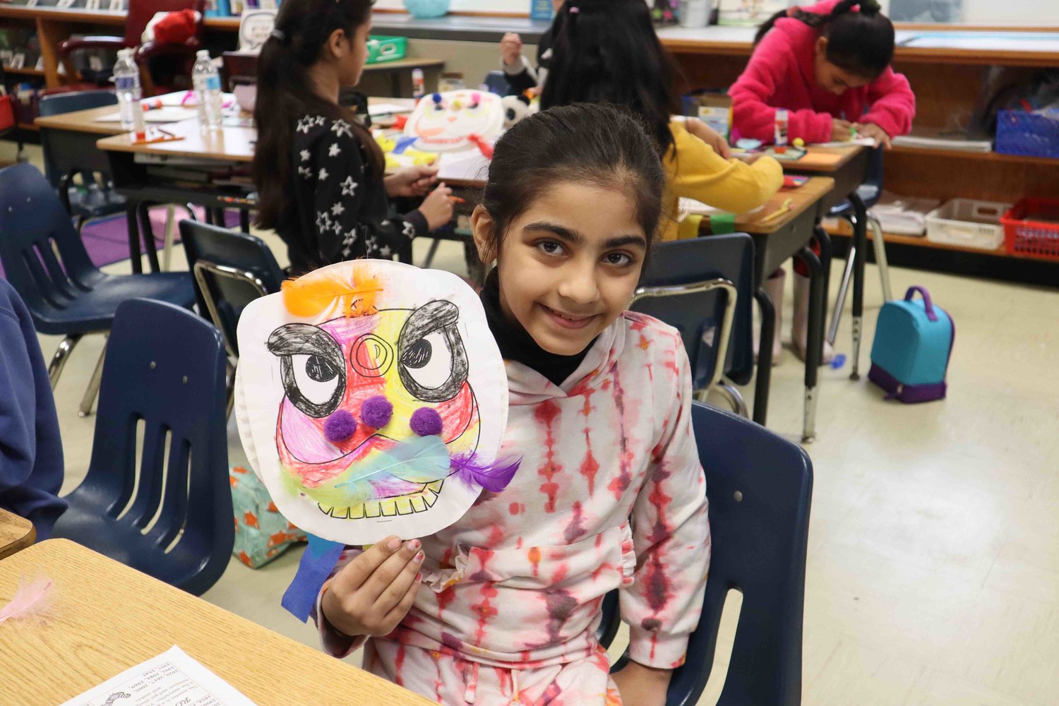 Rosavera Paulino was excited to learn about the many traditions of the Lunar New Year.
