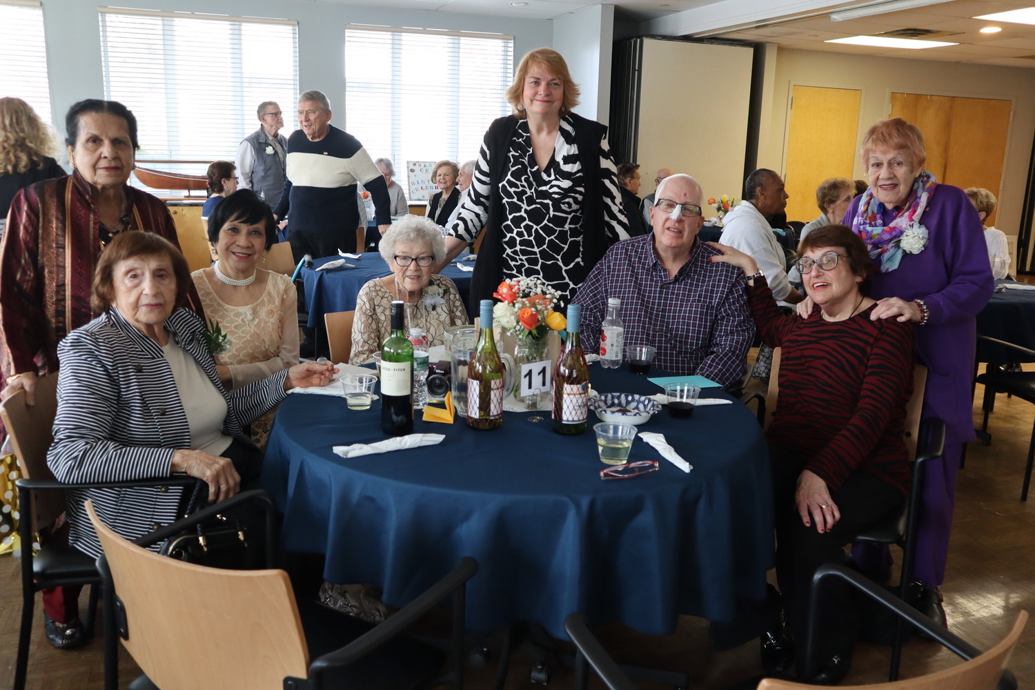 The Sandel Senior Center, in Rockville Centre, held a celebration for 47 people who will turn 90 or older this year.