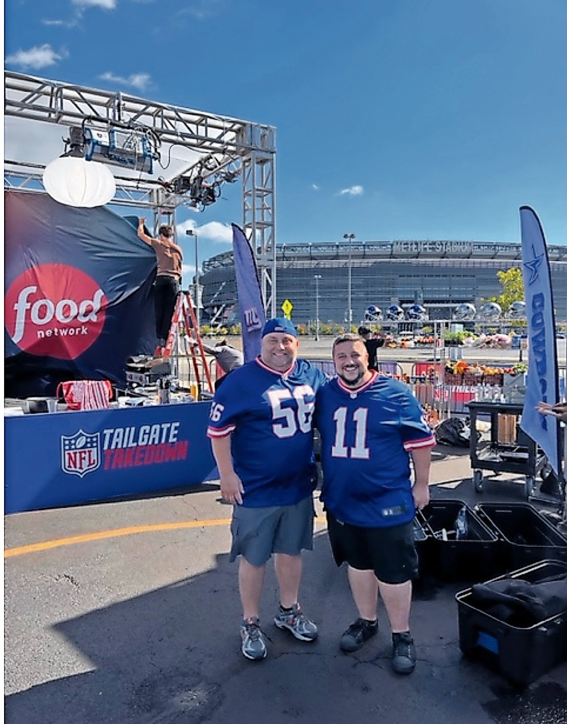 John Zozzaro and Angelo Competiello competed together on the set of Food Network’s ‘Tailgate Takedown.’ Zozzaro was approached by his teammate Angelo Competiello to compete on the show since the two have been friends for six years.
