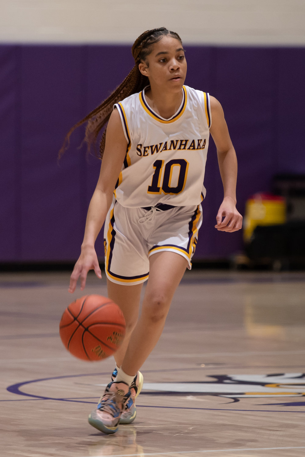 Eighth-grader Alexi Stewart not only cracked Sewanhaka's starting five but emerged as its top scorer at 9.8 points per game.