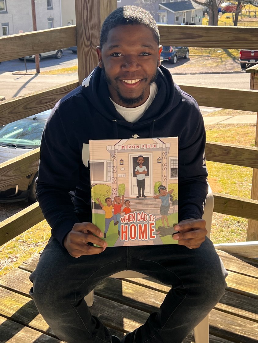 Valley Stream author Devon Felix says he hoped to highlight the importance of fathers with his debut children’s book, ‘When Dad is Home.’