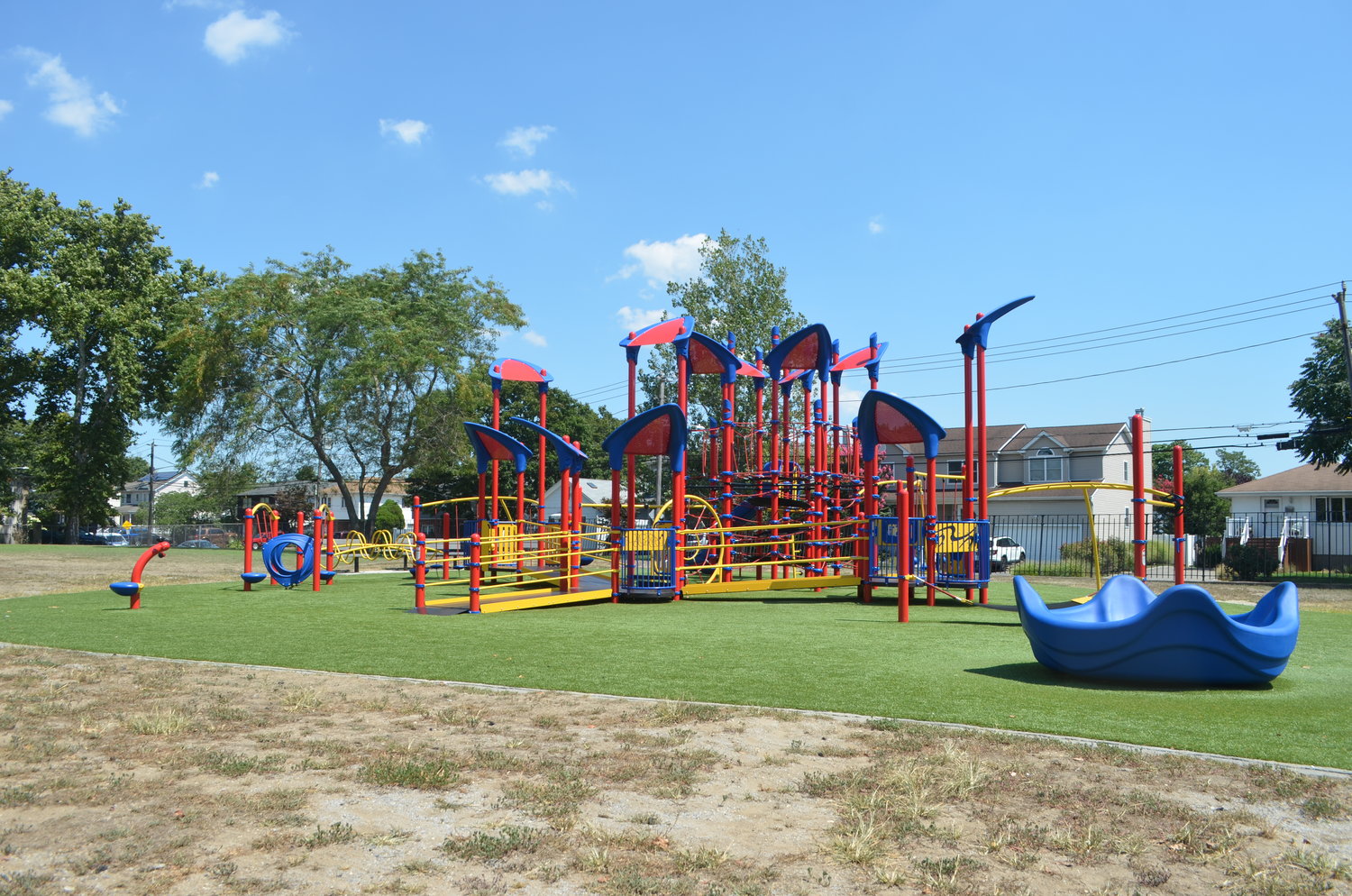 After Newbridge Road Park in South Bellmore got some upgrades last year, including a new playground, the Town of Hempstead, who maintains the recreational facility, announced more renovations are on the way. The new play area, above, opened for public use last spring.