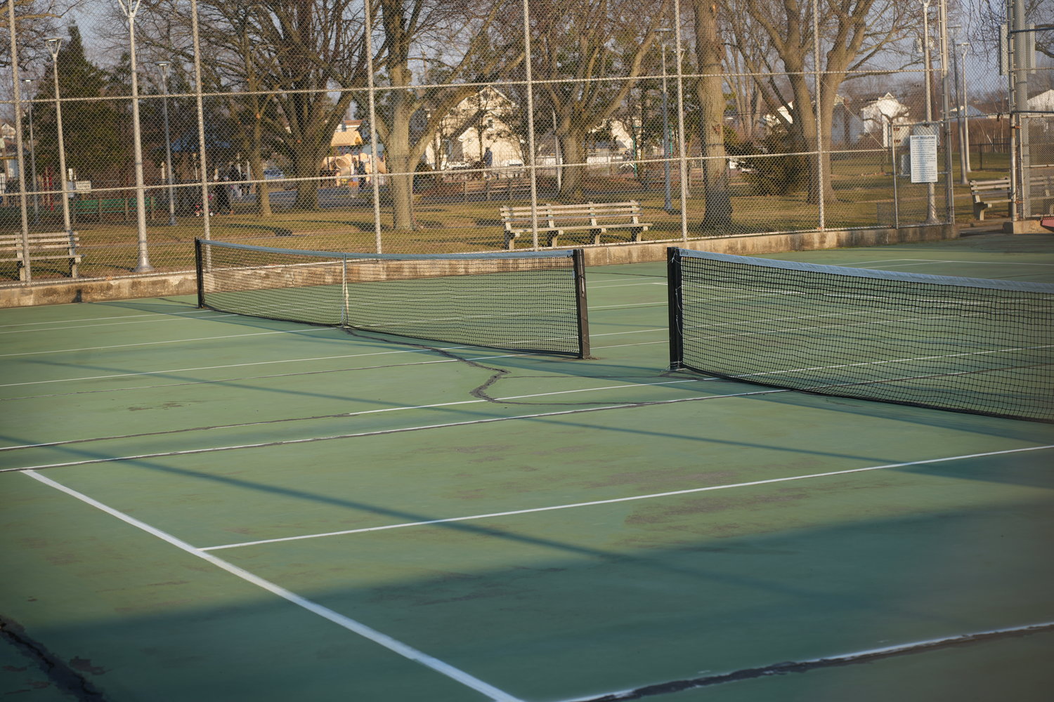 The tennis courts are set to be renovated, and pickleball courts will be installed.
