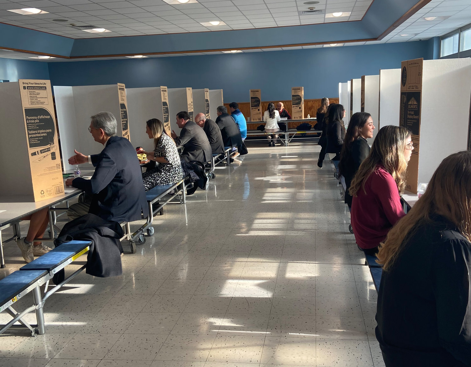 For 15 years, the chamber has hosted mock interviews, to give East Meadow and Clarke High School students some real-world interviewing experience.