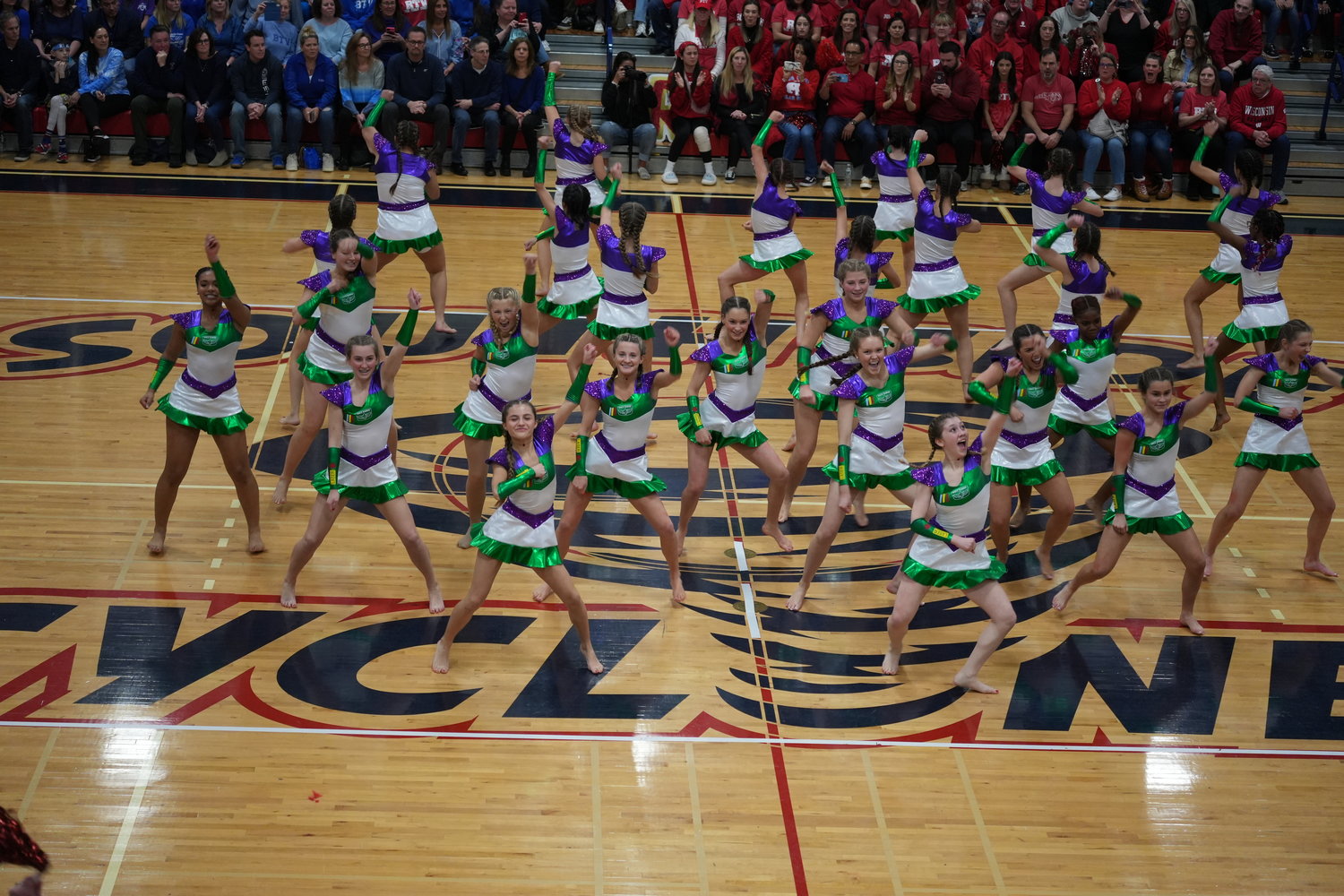 The Red team embraced the ‘Toy Story’ theme with a jazz dance routine inspired by Buzz Lightyear.