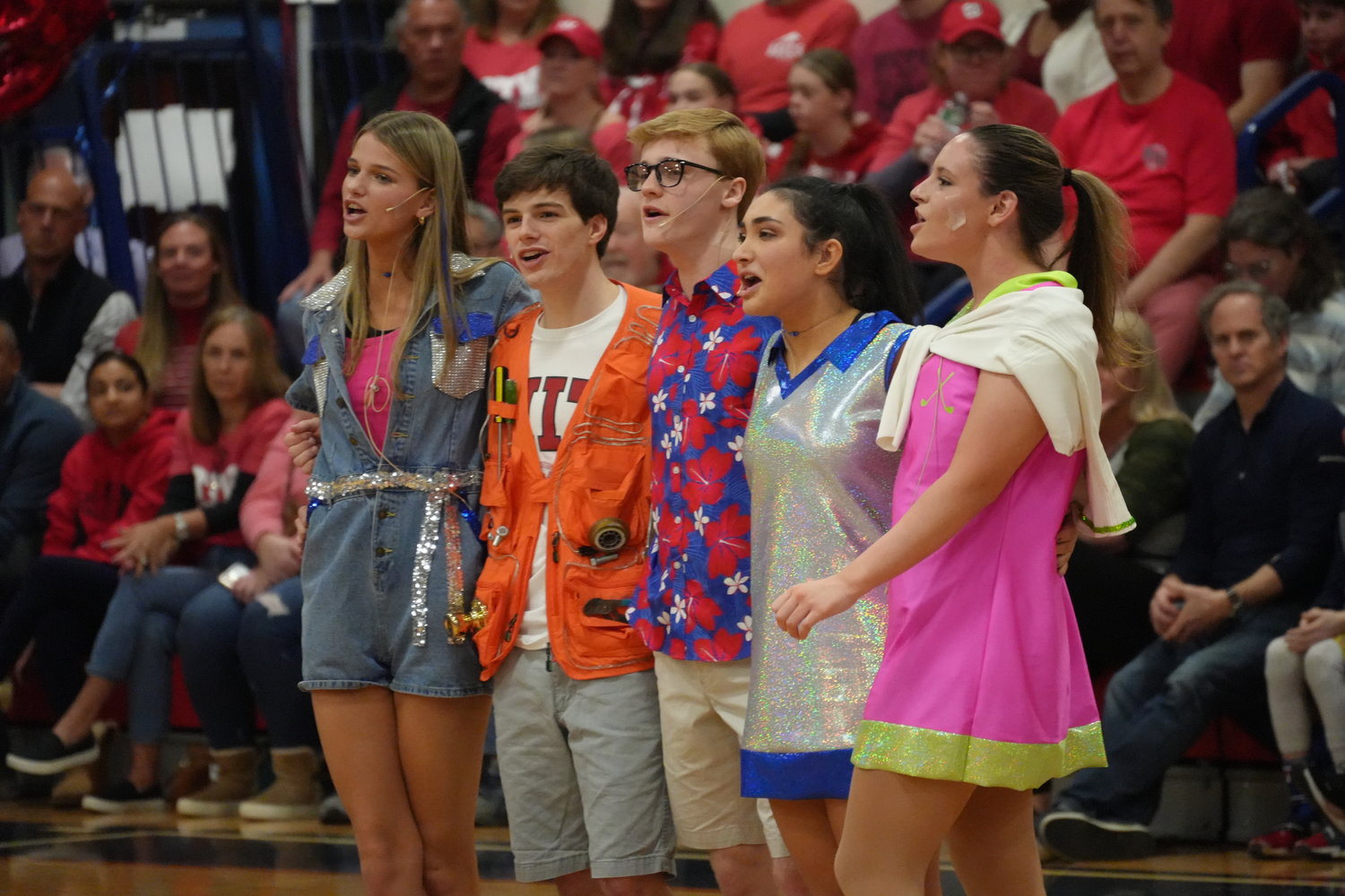 Maggie Chifriller, Chris Kenny, Drew Aromiskis, Alayna Marzolini, and Kelsie Backus hit rewind for their performance based on the 1985 comedy classic, ‘The Goonies.’