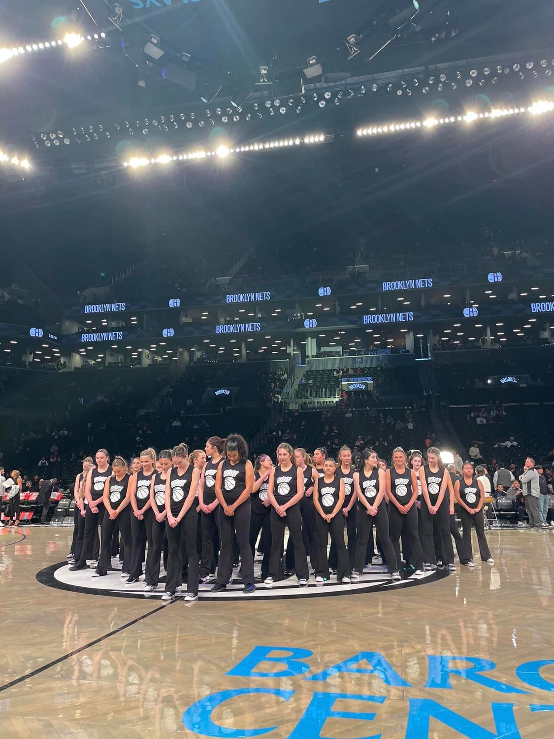 The Long Beach High School Hip Hop dancers performed before the Brooklyn Nets game against the Charlotte Hornets on March 5, taking center court.