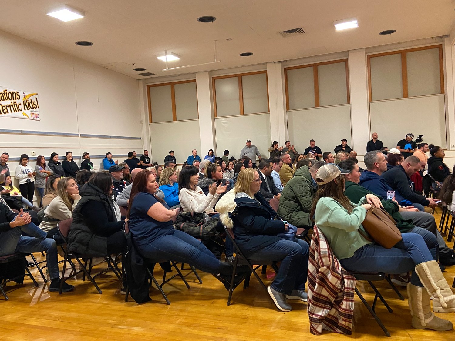 Roughly 100 people attended the March 8 Board of Education meeting to share their thoughts about an undercover video in which Assistant Superintendent David Casamento talks about how diversity, equity and inclusion are being taught covertly in school districts.