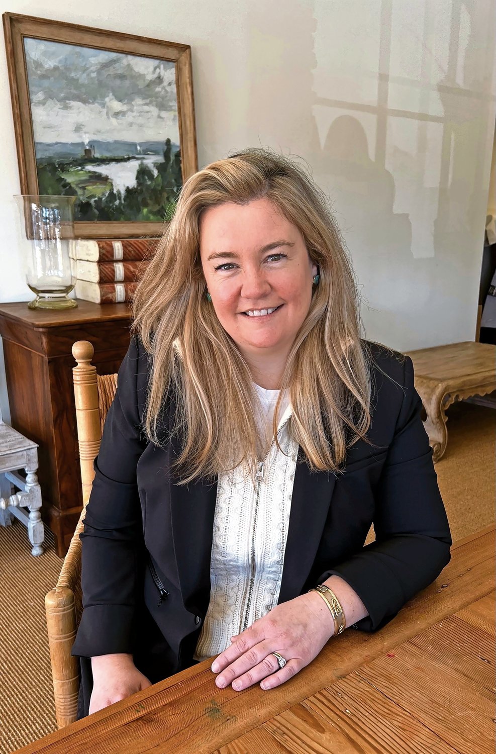 Julia Vaughn began her tenure as president of the Community Foundation at the beginning of the year, and is looking forward to continuing to help nonprofits in Oyster Bay.