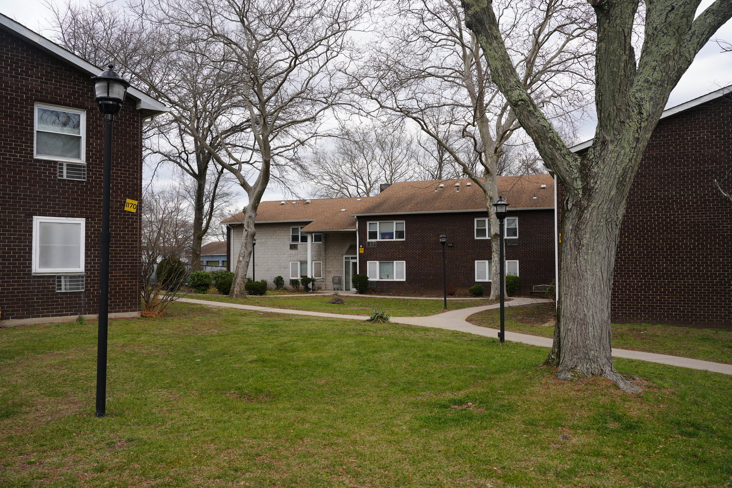 The Dogwood Terrace senior apartment complex, operated by the Town of Hempstead Housing Authority, has not been renovated since it was built in the 1970s. Town officials recently approved a complete overhaul of the apartments.