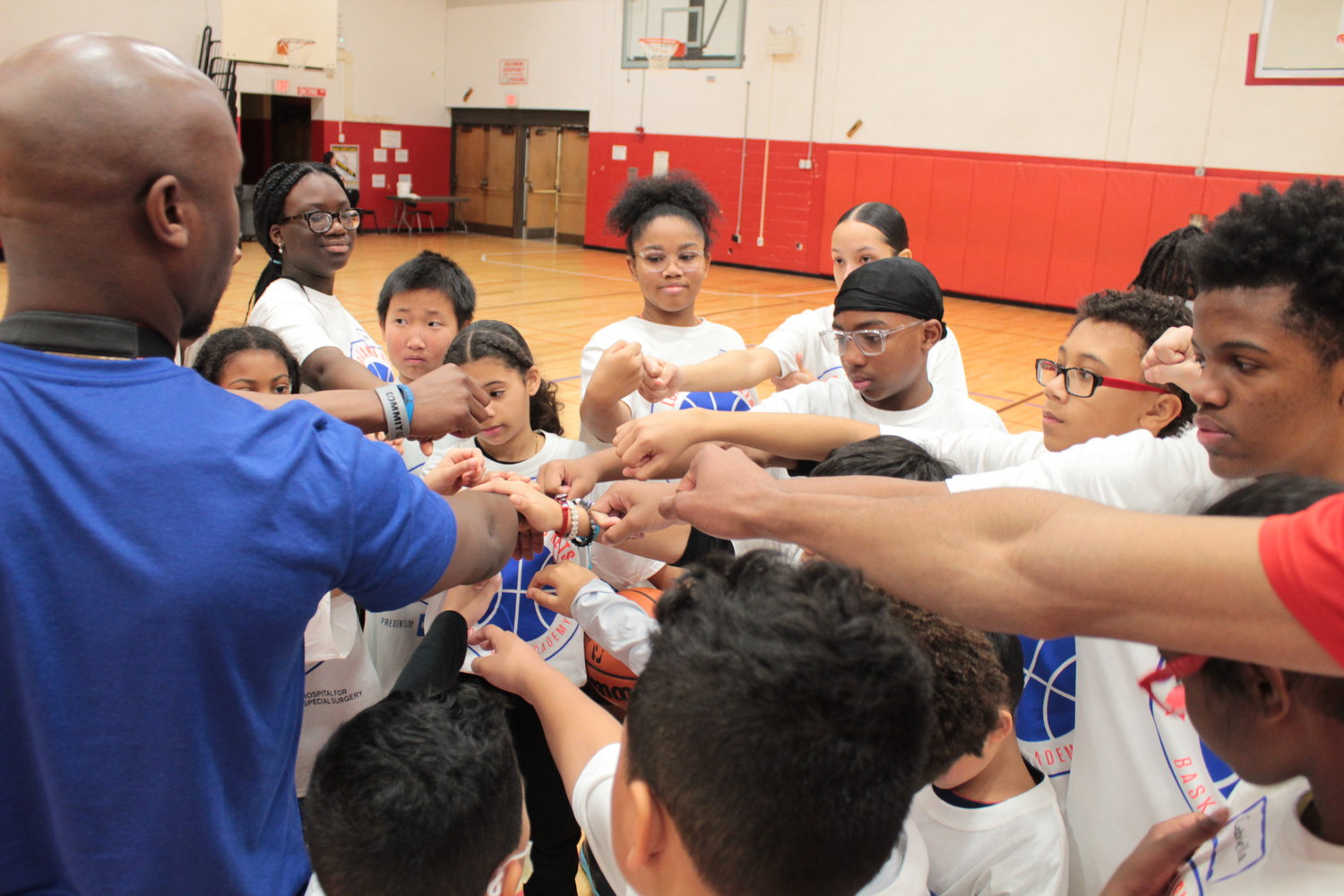 The Long Island Nets and NBA athletes team up to offer Freeport students free basketball lessons and STEM education day games.