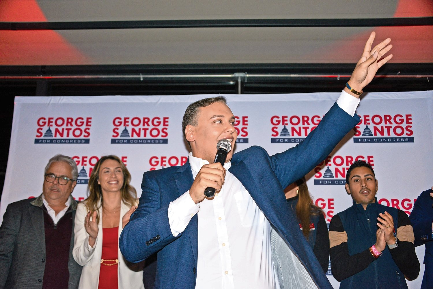 Rep. George Santos has filed for re-election in 2024 with the Federal Election Commission. This does not automatically mean he is running, but his recent statements indicate that it is likely he will.