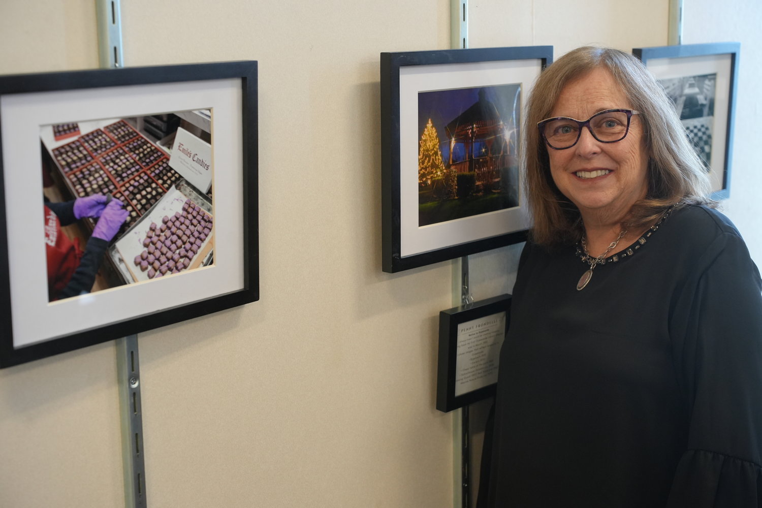 Photographer Penny Frondelli explained her art that drew from inspiration in Oceanside. Frondelli came to the Oceanside Library last year with an idea to create the Photography Club.