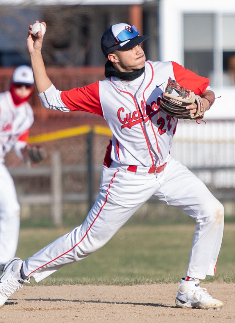 Senior Justin Peralta has been dynamic on the mound for the Cyclones with six victories and a pair of no-hitters.