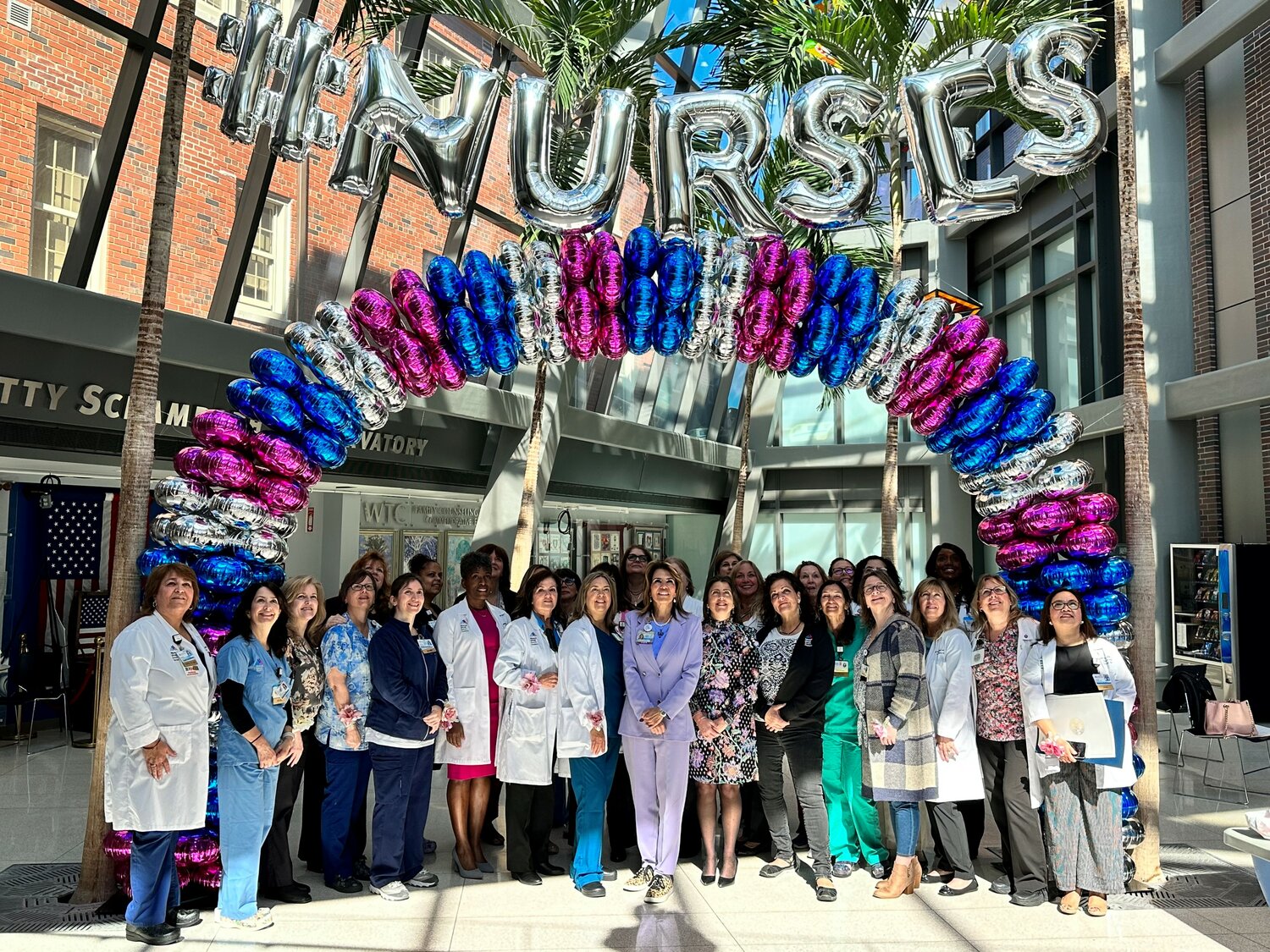 Nurses at Mount Sinai South Nassau were thanked for their commitment to care during the hospital’s Annual National Nurses Week Kickoff Breakfast celebration.