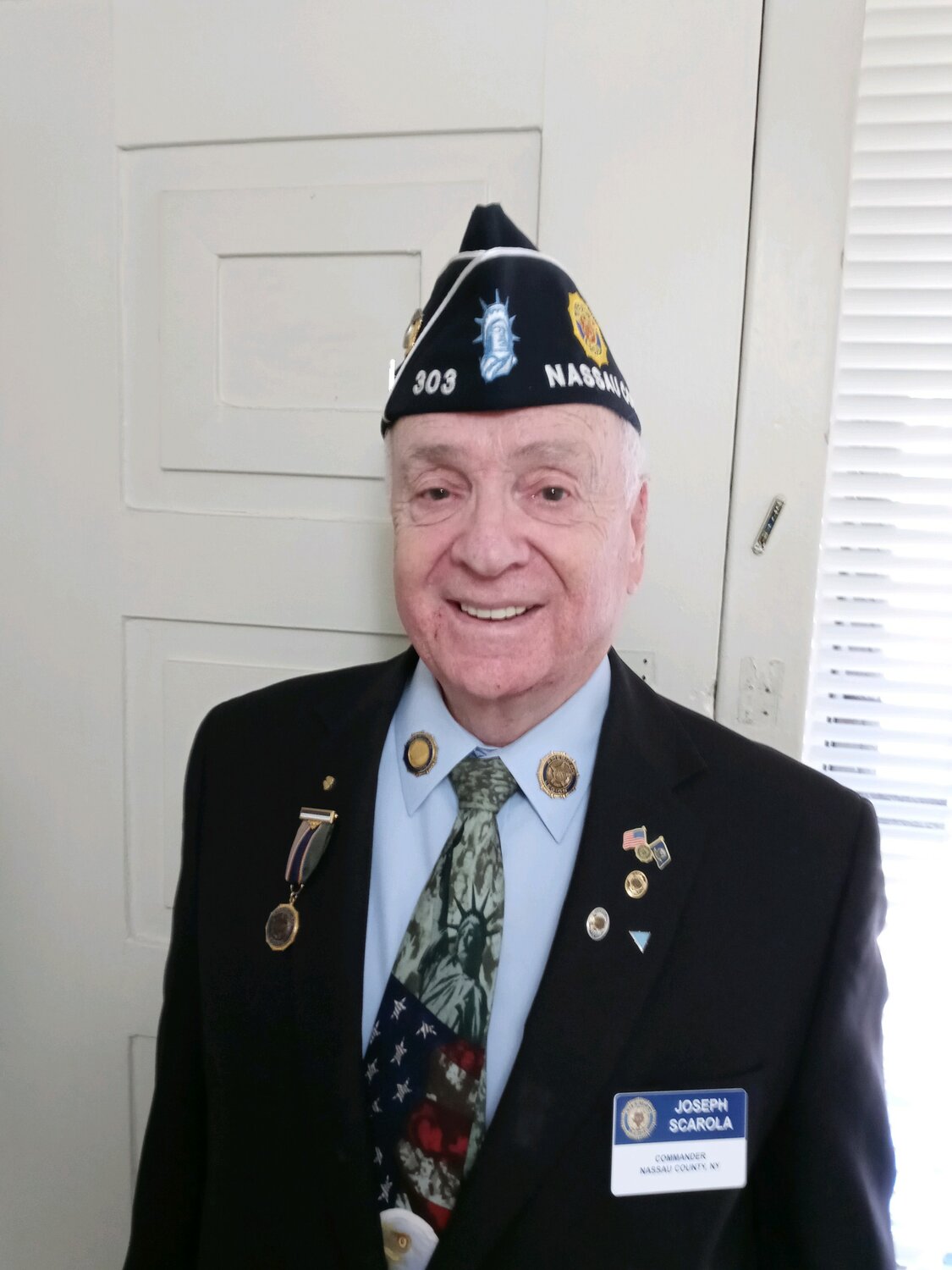 American Legion Commander of Nassau County Joe Scarola will be the grand marshal of the 2023 Rockville Centre Memorial Day Parade.