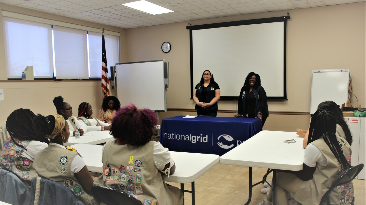 National Grid’s contribution to Project C has supported the planting of 186 new trees and has sponsored events to help girls excel in non-traditional careers and trades.