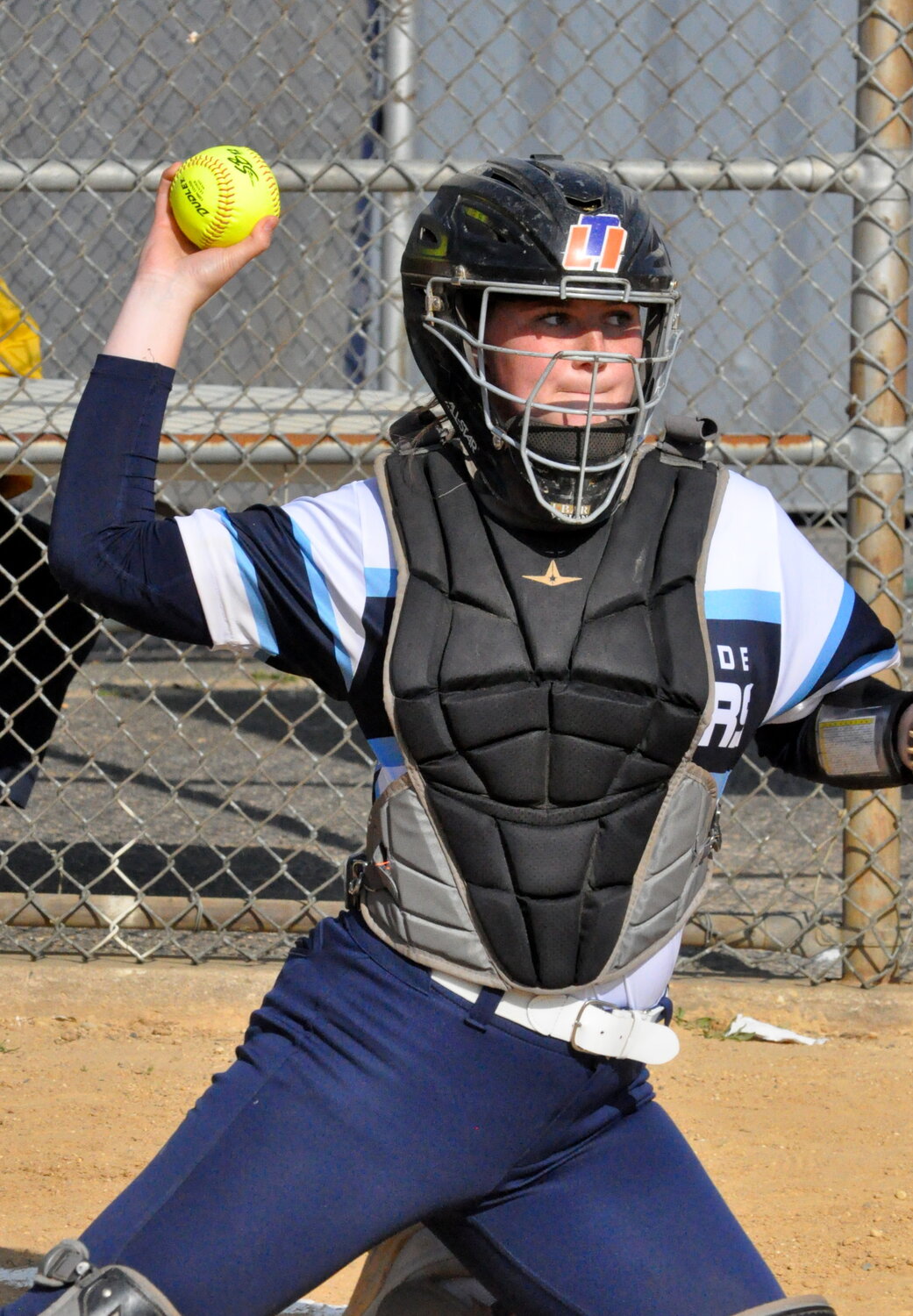 Junior catcher Sophie Nesturrick earned All-County honors for a second consecutive season for the Sailors, who finished 11-10.