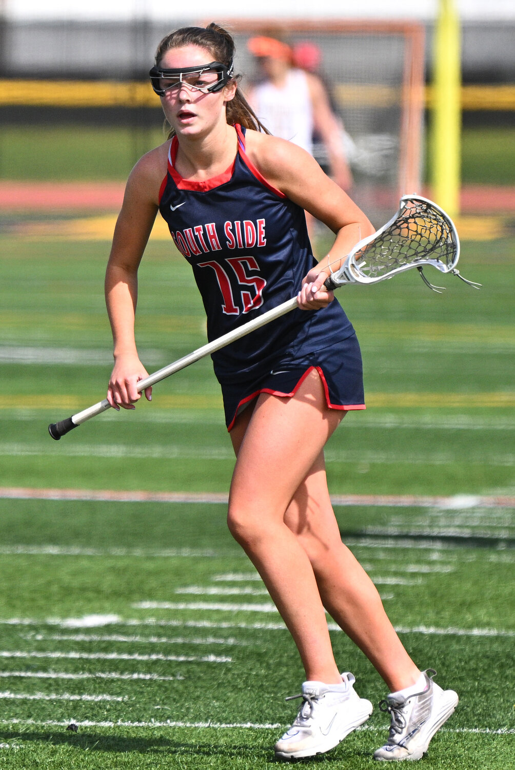 Annie Madden scored three times as the Cyclones opened the Nassau Class C playoffs with a 19-4 victory over Hewlett May 18.