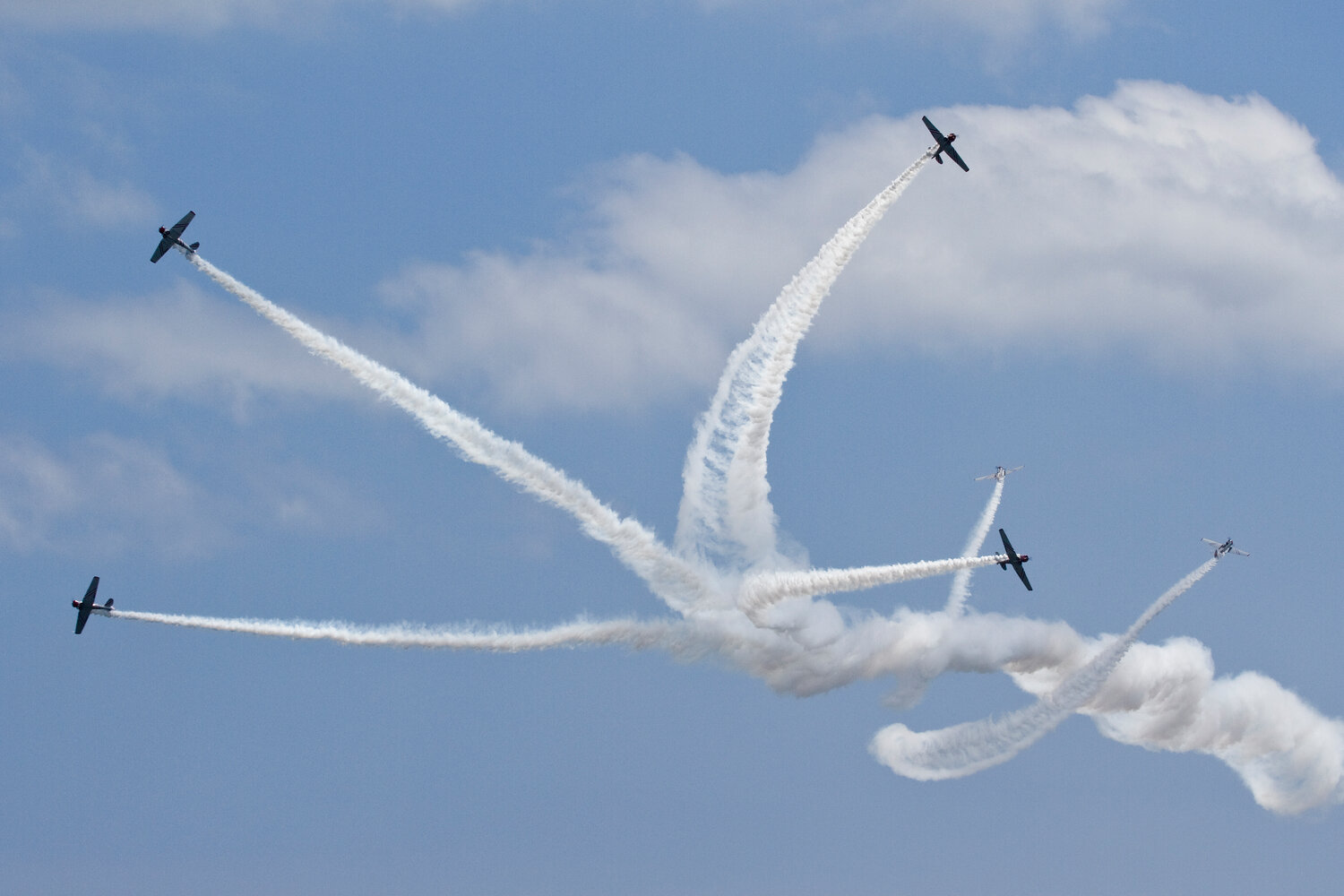 The Skytypers are always a crowd pleaser.