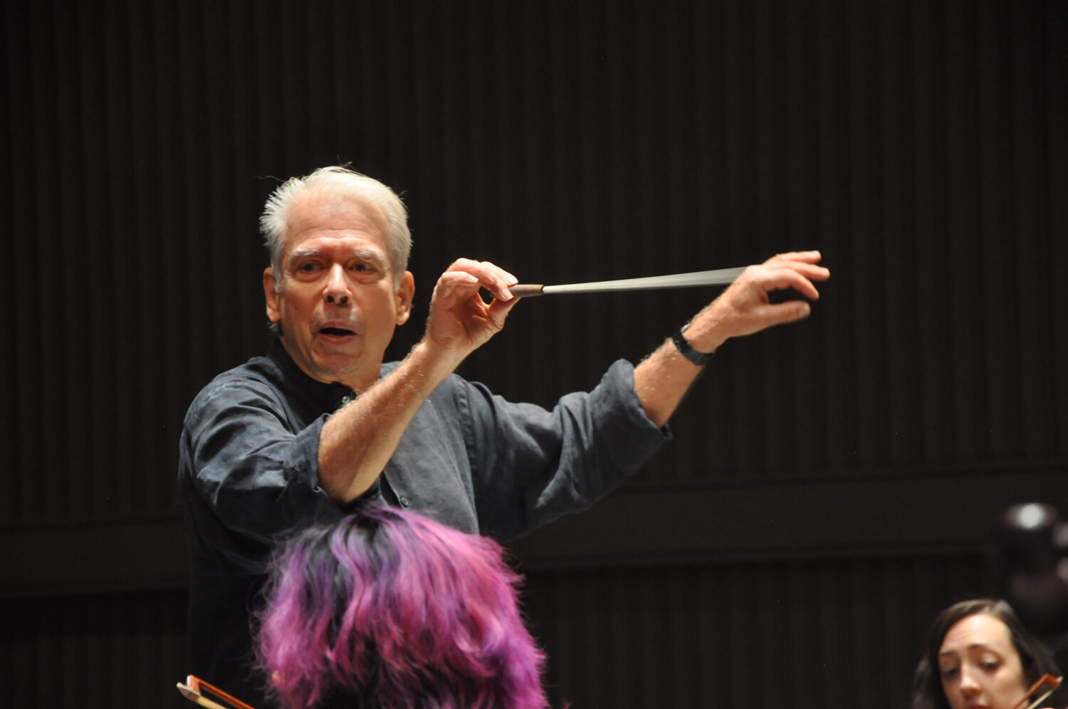 Maestro Scott Jackson Wiley will pick up his baton one more time as conductor of the South Shore Symphony Orchestra  for their annual concert at St. Agnes Cathedral.