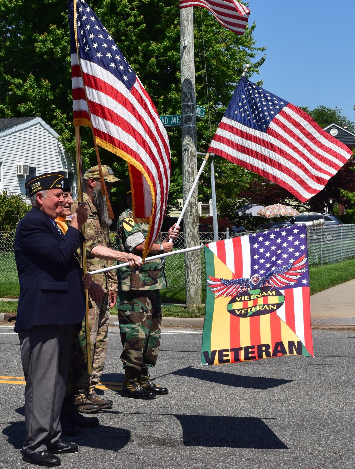 Support our veterans by attending a local Memorial Day parade.