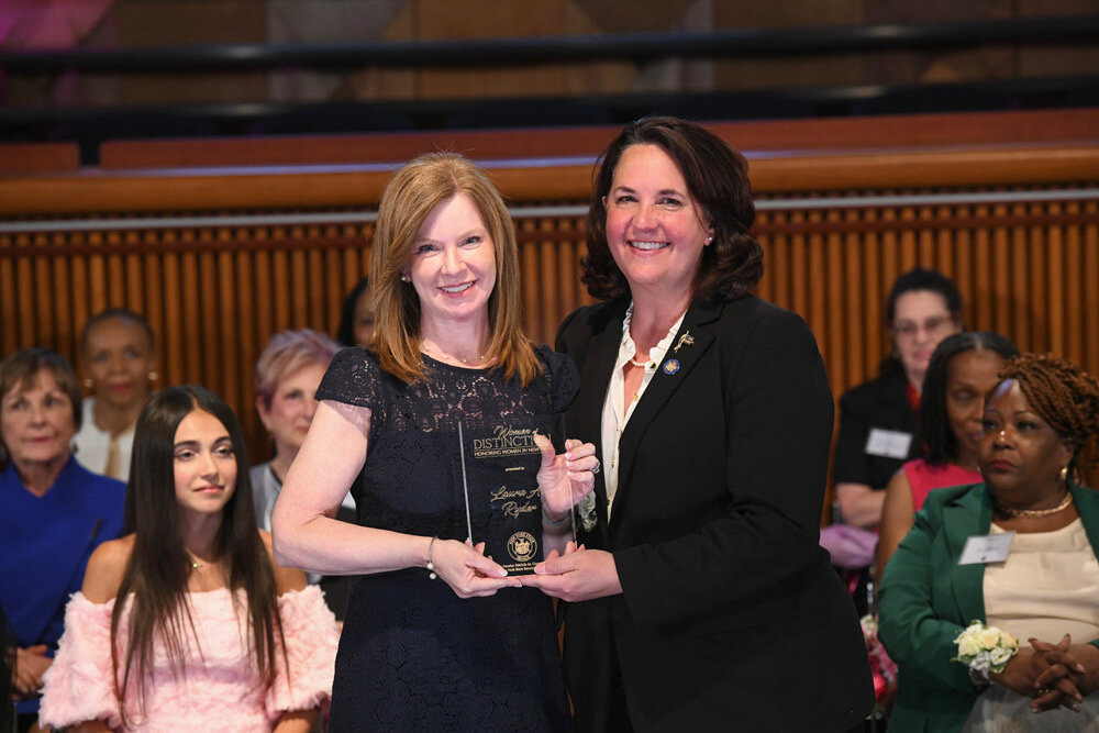 Hempstead Town Councilwoman Laura Ryder was nominated as a Woman of Distinction by State Sen. Patricia Canzoneri-Fitzpatrick.