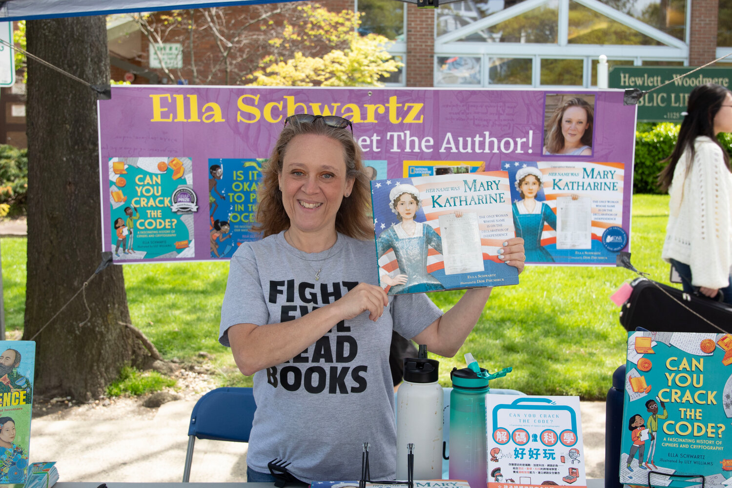 North Woodmere resident Ella Schwartz has been writing books for the past eight years.