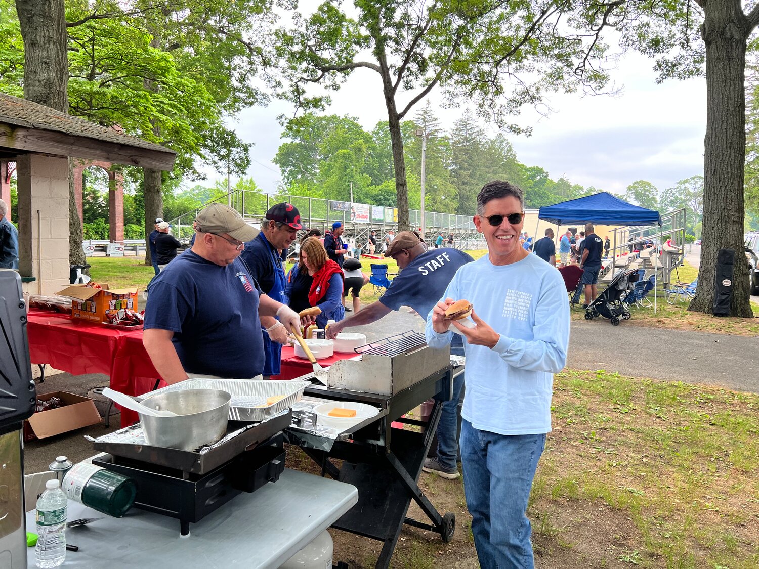 Members of the community enjoyed barbecue and craft beers from seven local breweries.