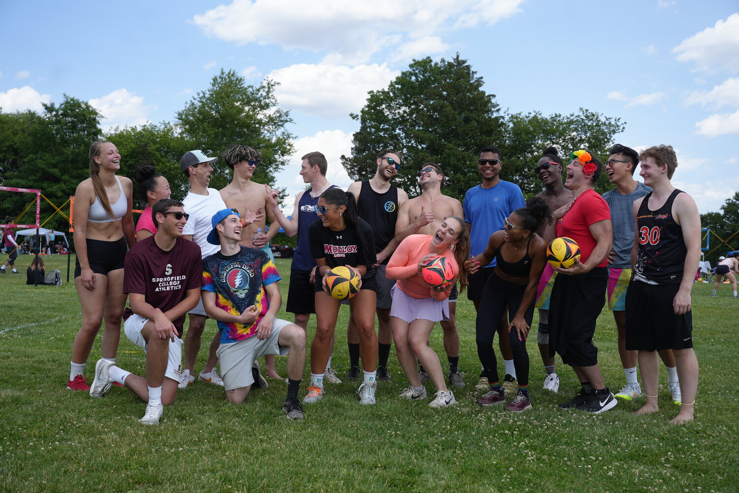 The second annual PrideFest volleyball tournament took place in Eisenhower Park on June 10. The event raised nearly $6,000 for PFY and the LGTBQ community.