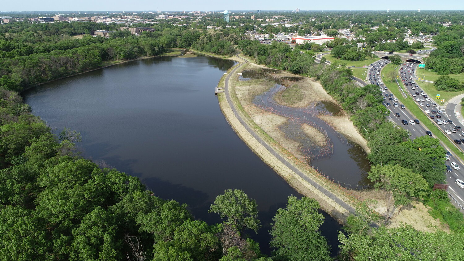 The Park has new shoreline and wetlands protection.