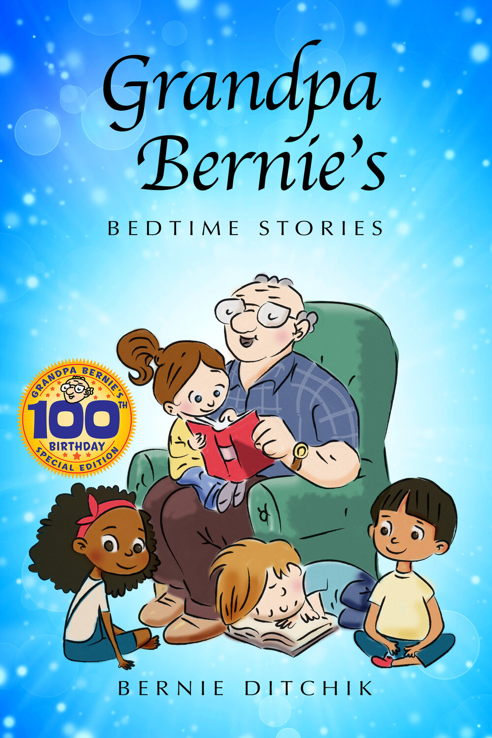 100th Birthday Grandpa Bernie was Bernie Ditchik’s most recent children’s book.