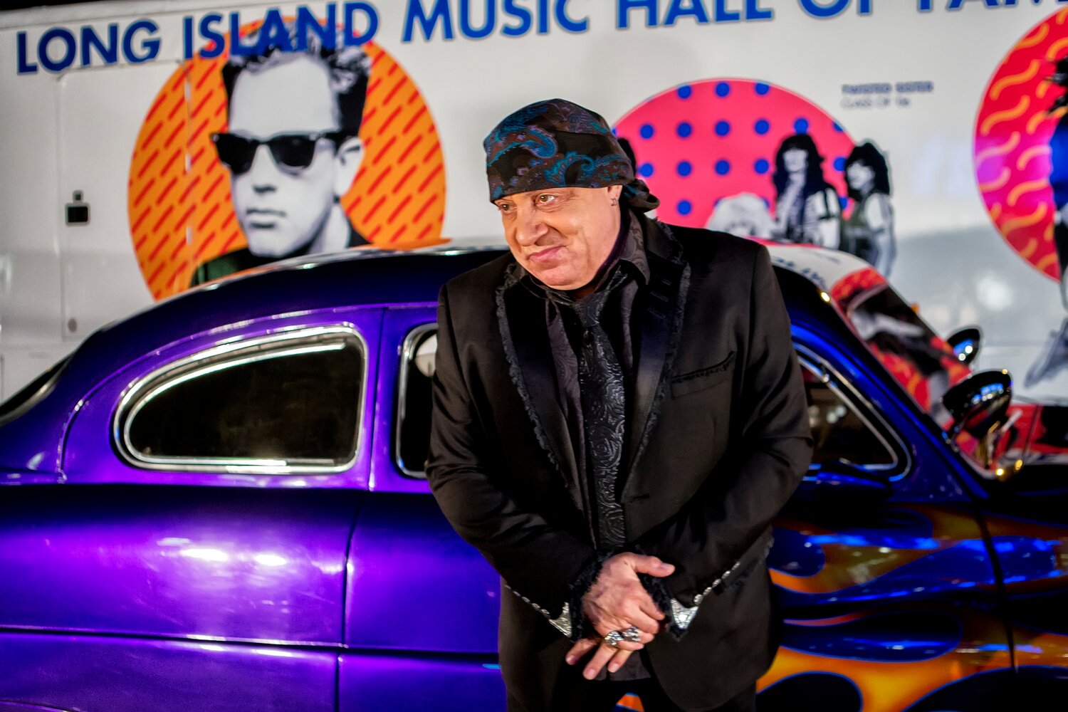 Stevie Van Zandt at a LIMEHoF event. The workshops, sponsored by Harmony Insurance, will be held at LIMEHoF’s Stony Brook location, aiming to engage teachers and enhance their teaching skills while integrating music into their lessons.
